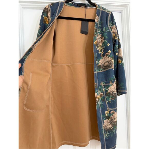 Anthropologie /Monarc Emilie Sueded Kimono Jacket - Picture 9 of 12